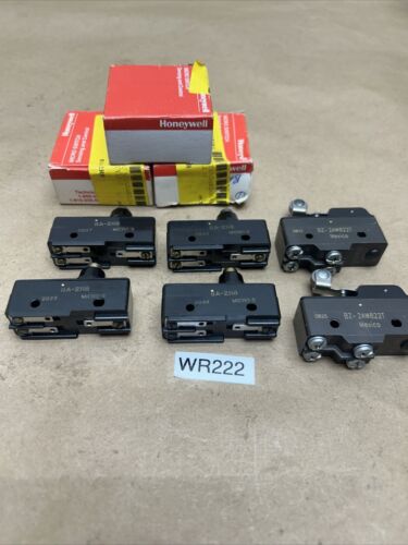 (4) HONEYWELL BA-2RB & (2) BZ-2AW822T LIMIT SWITCHES (3 BA-2RB In Boxes) Main Image