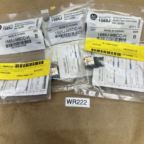 (3) ALLEN BRADLEY 1585J-M8CC-H SERIES B CABLES NEW SEALED FAST SHIPPING! Main Image
