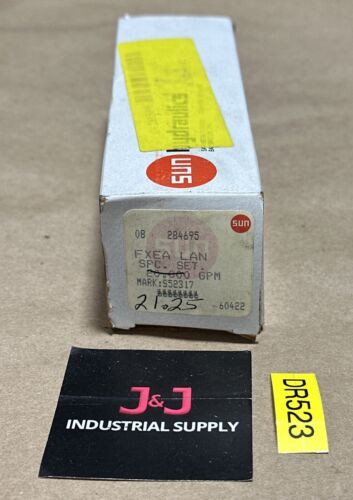 BRAND NEW- Sun Hydraulics FXEA-LAN Fixed Orifice Pressure Compensated Flow Contr Main Image