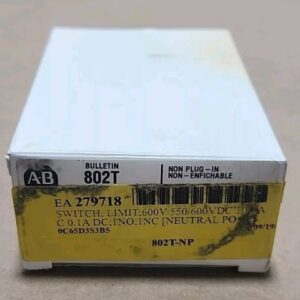 *NEW SURPLUS* Allen-Bradley 802T-NP Ser 1 Oiltight Limit Switch 600V + Warranty! - Image 8