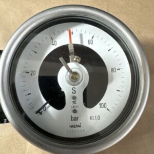 New Haenni Gauge 0-100 Bar 4" 3202688 220V Warranty 🇺🇸 - Image 2