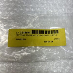 ** New Parker H3-63-T8 3/4" Quick Disconnect Hydraulic Fitting Nipple (Qty 2) # - Image 2