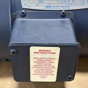 NEW SURPLUS- Leeson 112379.00 C6T11FC11D Elec. Motor 1Hp 208-230/460V 1140RPM - Image 3