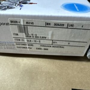 New Lot Of 8 DK Lok DK Lok DLB-16-S Stainless Union 45 Deg Elbow Warranty🇺🇸 - Image 3