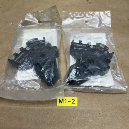 (2) SIEMENS 49AB01 AUXILIARY CONTACT KIT NNB Fast Shipping + Warranty Main Image