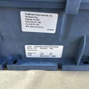 New Prominent Sigma Fluid Controls Metering Pump S2BAHM12130 PVT0070S000 🇺🇸 - Image 2