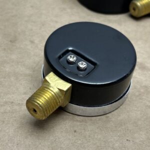 (4) PIC Gauges 2" Dry 1/4 NPT Brass Lower 15PSI/KPA/BAR 101D-204B - Image 7