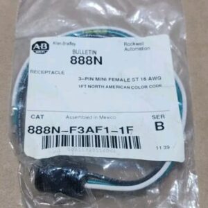 *FACTORY SEALED* [4] Allen-Bradley 888N-F3AF1-1F /B Receptacle 3-Pin + Warranty - Image 3