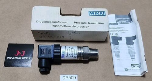*NEW SURPLUS* Wika S-10 Pressure Transmitter 10-30Vdc 0-3000Psi 4-20mA +Warranty Main Image
