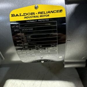 LDI Industries 4F649A Pump W/Baldor Motor 34C63-5593 .5HP 115/230V - Image 2