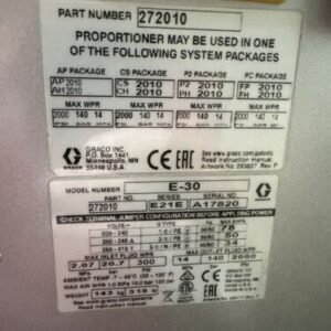 Used Graco Reactor 2 E-30 Spray Foam Proportioner 200/230V 1phase Warranty 🇺🇸 - Image 6