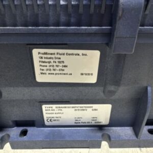 Pre-Owned Prominent Sigma Fluid Controls Metering Pump S2BAHM12130 PVT0070S000 - Image 4