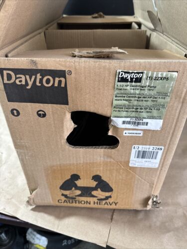 New Dayton 2ZXP5 1-1/2hp Centrifugal Pump 115/230V Warranty 🇺🇸🇺🇸 Main Image