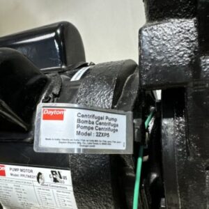 *NEW* Dayton 2ZXP5 Self Priming Centrifugal Pump 1.5HP 115/208-230 Pump Motor - Image 3