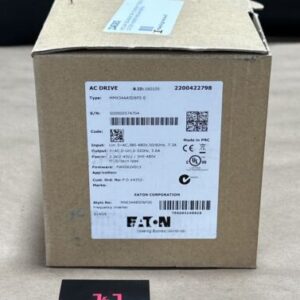 NEW - Eaton MMX34AA5D6F0-0 Adjustable Frequency AC Drive 2.2kW:400V / 3HP:480V - Image 1