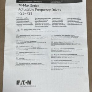 NEW - Eaton MMX34AA5D6F0-0 Adjustable Frequency AC Drive 2.2kW:400V / 3HP:480V - Image 4