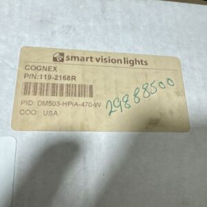 New Cognex DM503-HPIA-470-W Wide Blue LED Light 119-2168R Warranty 🇺🇸 - Image 2