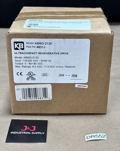 NEW SEALED- KB Electronics KBMG-212D / 8831J Ultracompact Regenerative DC Drive Main Image