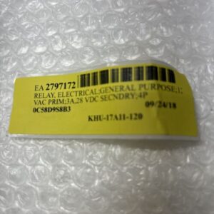 ** New Tyco/ P&B KHU-17A11-120 Power Relay 3A Fast Shipping &Warranty# - Image 2