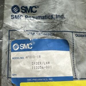 (2) FACTORY SEALED SURPLUS- SMC Pneumatics AF800-1R / 113256-001 + WARRANTY 🇺🇸 - Image 2