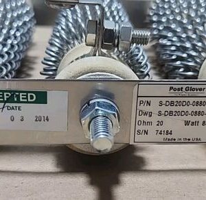 *NEW* Post Glover S-DB20D0-0880-1L4 Sigma 5 Regen Resistor 20ohm 880W + Warranty - Image 4