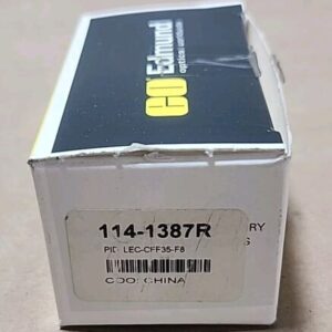 *NEW SURPLUS* Edmund Optics LEC-CFF35-F8 Vision Lens 35mm F8 114-1387R +Warranty - Image 7