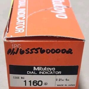 *NEW SURPLUS* Mitutoyo 1160 Dial Indicator 0.01mm-5mm 1-1/2" Face + Warranty! - Image 5