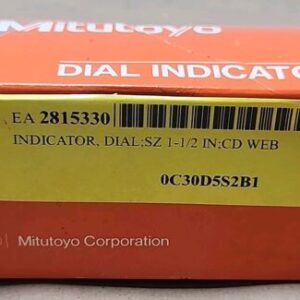 *NEW SURPLUS* Mitutoyo 1160 Dial Indicator 0.01mm-5mm 1-1/2" Face + Warranty! - Image 6