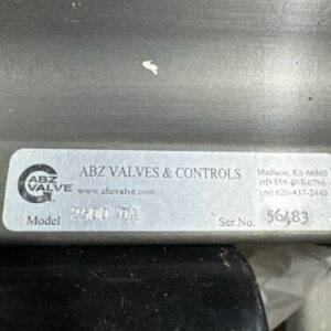 New ABZ Valves And Controls 2500 DA Actuator 10" 6000 Series Valve - Image 6