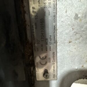 New ABZ Valves And Controls 2500 DA Actuator 10" 6000 Series Valve - Image 8