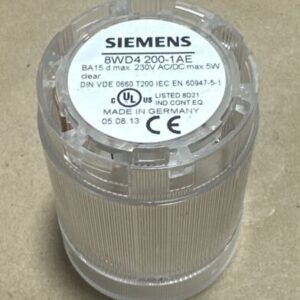 NEW OPEN BOX- Siemens 8WD4 200-1AE Pilot Device / Clear Lamp || WARRANTY 🇺🇸 - Image 2