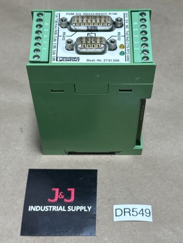 PREOWNED- PHOENIX CONTACT 27-61-266 Interface Converter PSM-EG-9RS232/RS422-P/4K Main Image