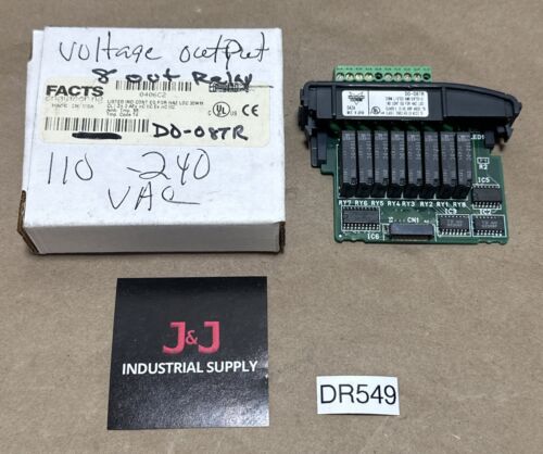 PREOWNED- Automation Direct D0-08TR Relay Output Module 6-27VDC 1A || WARRANTY! Main Image