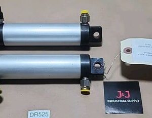 *NEW SURPLUS* [2] Clippard CS-3245 Pneumatic Cylinder 1/4" Fittings + Warranty! - Image 1