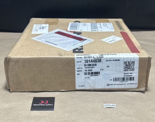 NEW- Rexnord TableTop Chain SS1864 S-3.25IN 10ft 81404706 / 10144838 || WARRANTY Main Image
