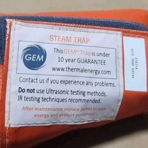 *NEW IN INSULATION WRAP* Gem 15K Steam Trap 250Psi CF8M 15mm 316SS + Warranty! - Image 2