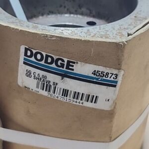 *BRAND NEW* Dodge 455873 6C6.0-SF QD Sheave SF 3776Rpm Max 🇺🇸 MADE + Warranty! - Image 2