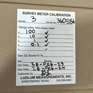 New Ludlum Model 3 Survey Meter + Model 44-7 Detector Warranty 🇺🇸 - Image 4