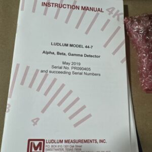 New Ludlum Model 3 Survey Meter + Model 44-7 Detector Warranty 🇺🇸 - Image 5