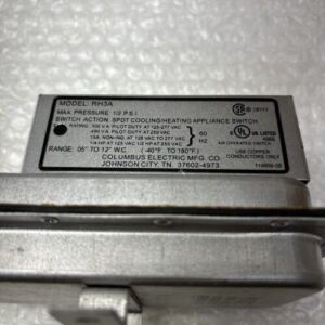 ** NEW AIR SWITCH COLUMBUS ELECTRIC RH3A 2E462A 125-277VAC 15A 1/2 PSI# - Image 3