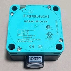 *NEW* Pepperl Fuchs NCB40-FP-W-P4 Inductive Proximity Sensor 20-250Vac +Warranty - Image 2
