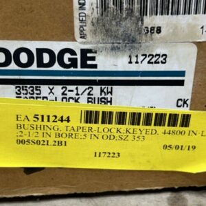 OEM Baldor Dodge Bushing 117223 - 3535 X 2-1/2-KW NIB Fast Shipping! + Warranty - Image 3