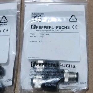 *NEW SURPLUS* [2] Pepperl+Fuchs V15S-T-V15 Y-Distributor M12 107341 + Warranty! - Image 3