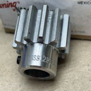 (2) BROWNING NSS12F12X1/2 EXTERNAL TOOTH SPUR GEAR 1/2" BORE 12 TEETH - Image 4