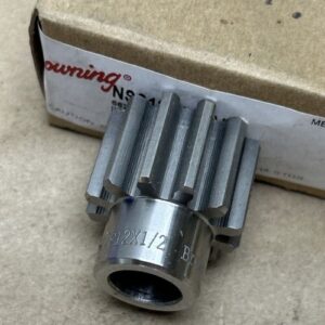(2) BROWNING NSS12F12X1/2 EXTERNAL TOOTH SPUR GEAR 1/2" BORE 12 TEETH - Image 6