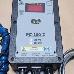 *PREOWNED* Hot Melt PC-100-D Single I/O Shot Timer 120Vac w/ Sensors + Warranty! - Image 2
