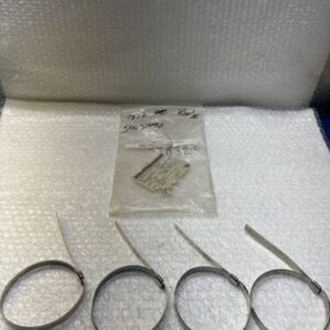 ** NEW (LOT OF 4) SEEPEX HOLDING BAND 60/10 AISI 316TI V446,76X3/8 D3204# - Image 1