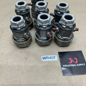 7 Qty of Adalet Jacket Over Armor Conduit Fittings JAG 05B, Fast Shipping! - Image 1