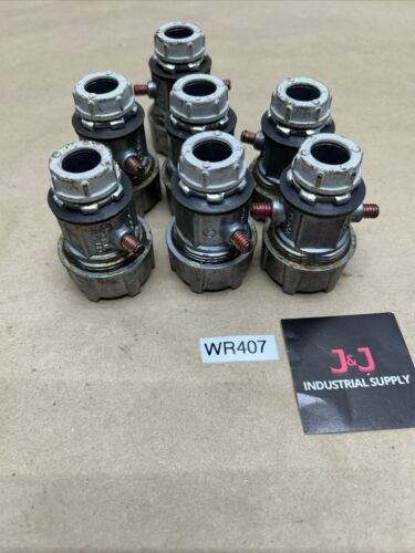 7 Qty of Adalet Jacket Over Armor Conduit Fittings JAG 05B, Fast Shipping! Main Image