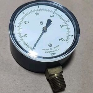 *NEW* [3] Marshalltown G22705 Gauge 2.5" Face 0-60" H2O Kpa 1/4" + Warranty! - Image 2